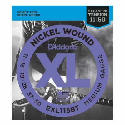 מיתרים לגיטרה חשמלית דדריו – 11-50 –  EXL115BT Nickel Wound