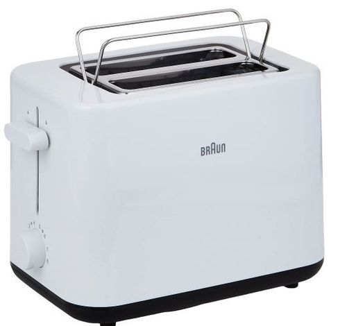  מצנם 2 פרוסות BRAUN דגם HT1010 לבן 