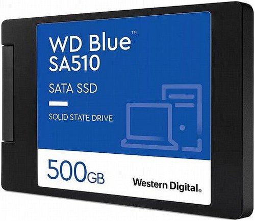 דיסק קשיח 500G  פנימי Blue SA510 WDS500G3B0A Western Digital sata