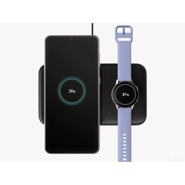תחנה עגינה SAMSUNG WIRELESS CHARGER DUO 