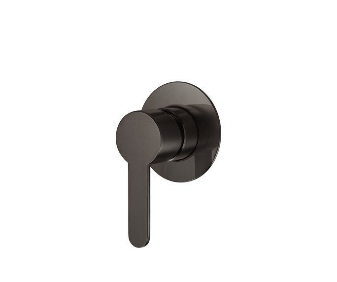 אינטרפוץ חמת 3 דרך לבידה סדרת קליר Clear 305382GM שחור מוברש