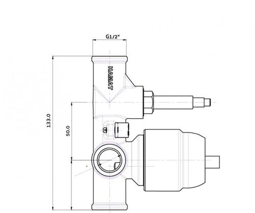 אינטרפוץ 4 דרך 305288 בצבע שחור מט חמת