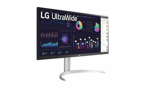 מסך אולטרא וויד 34 UltraWide IPS WFHD Monitor LG 34WQ650-W & USB Type-C