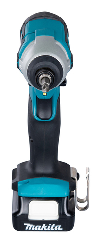 מברגת אימפקט נטענת עם 2 סוללות 1.5 אמפר ומטען - MAKITA TD110DWYE 110N/m 12V