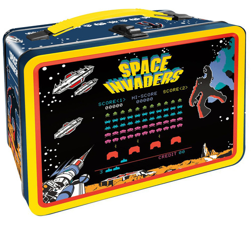 קופסת פח מזוודה SPACE INVADERS