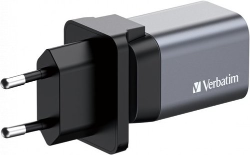 מטען קיר 35W 2-Port GaN USB-A/C מבית Verbatim