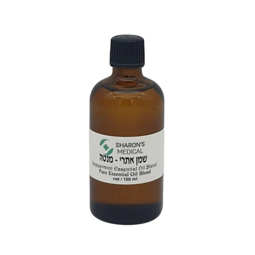 שמן אתרי מנטה טהור 100% שרונ'ס מדיקל - 100 מ