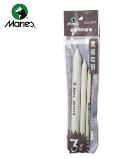 סט 3 מטשטשי פחם ופסטל MARIE