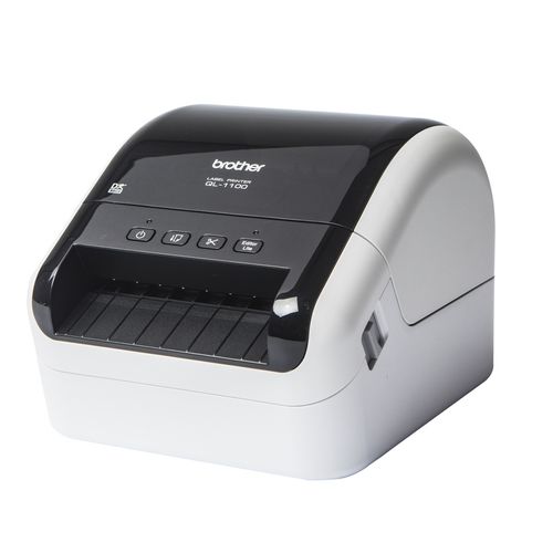 מדפסת מדבקות תוויות שילוח וברקוד Brother QL-1100 PC ברדר