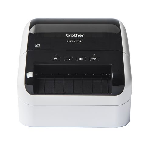 מדפסת מדבקות תוויות שילוח וברקוד Brother QL-1100 PC ברדר