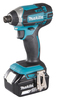 מברגת אימפקט נטענת עם 2 סוללות 1.5 אמפר ומטען – MAKITA DTD152Y001 18V BL מקיטה