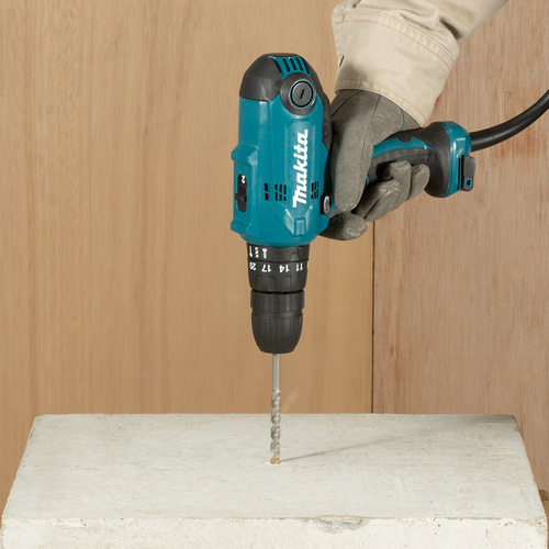 מקדחה/מברגה רוטטת חשמלית עם קלאץ' 10 מ