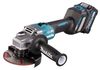 משחזת נטענת 5″ (125 מ״מ) עם 2 סוללות 4 אמפר ומטען – MAKITA GA023GM203 40V BL מקיטה