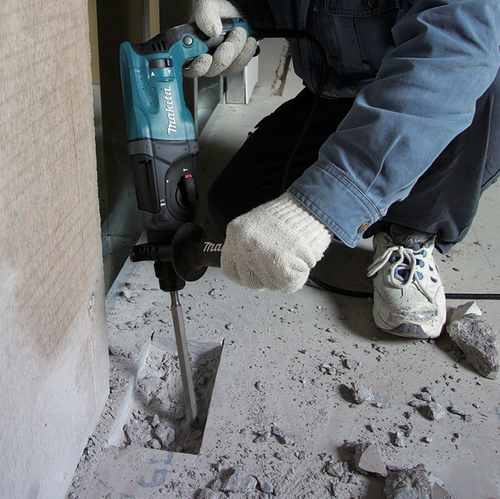 פטישון חשמלי 3 מצבי עבודה כולל בולם זעזועים - MAKITA HR2470 AVT 780W 2.4J  מקיטה