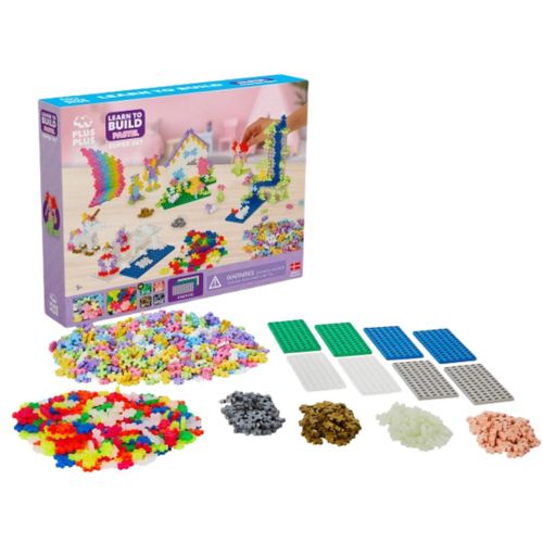 סופר סט 1200 חלקים במגוון צבעים ו 8 בסיסי בניה