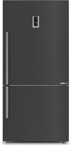 מקרר מקפיא תחתון שחור BLOMBERG 554L דגם KND3956XBRP