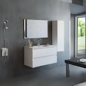 ארון אמבטיה תלוי כיור אינטגרלי מידה 60-120 BR25058