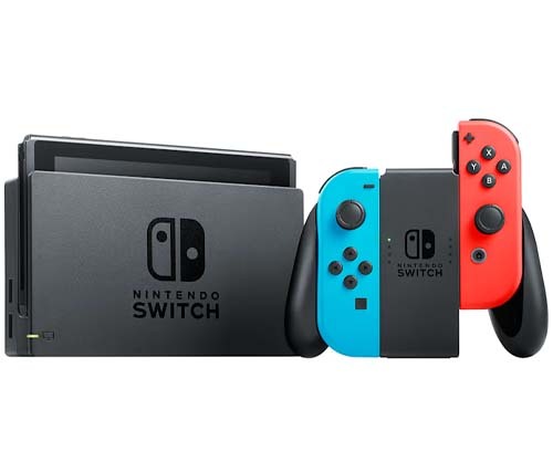 קונסולה NINTENDO SWITCH HEG NEON OLED כחול אדום 