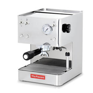 מכונת קפה ידנית לה פאבוני La Pavoni new Casa Bar steel נירוסטה