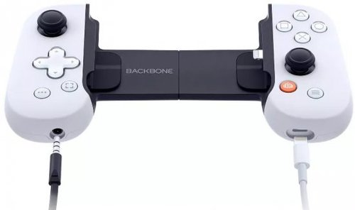 בקר משחק צבע לבן Backbone One מהדורת Playstation דגם BB-02-W-S