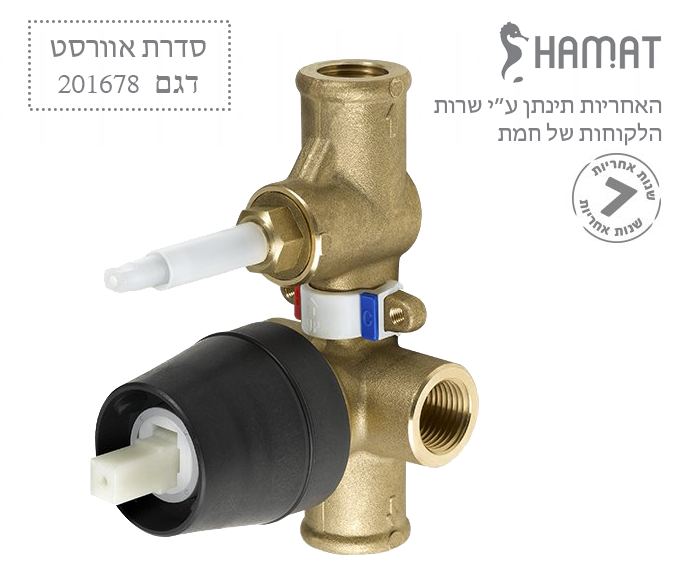 גוף פנימי בלבד של אינטרפוץ 4 דרך | 201678 | חמת HAMAT (אוורסט , מצדה)