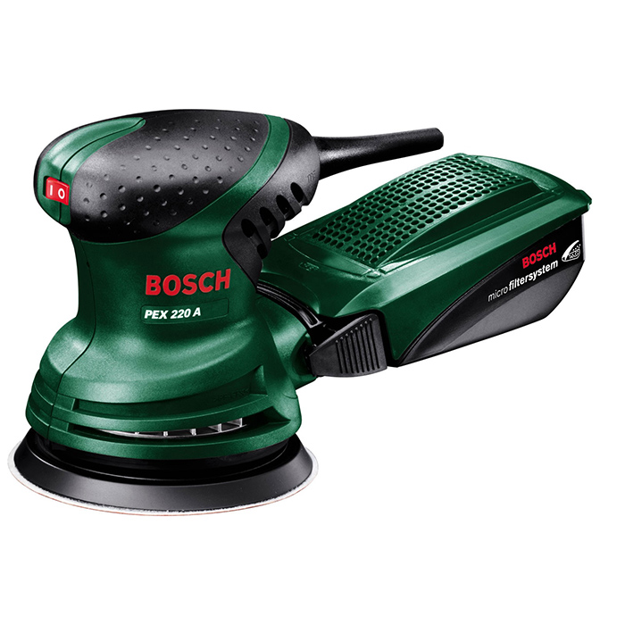 מלטשת אקצנטרית 5" Bosch דגם PEX 220 A