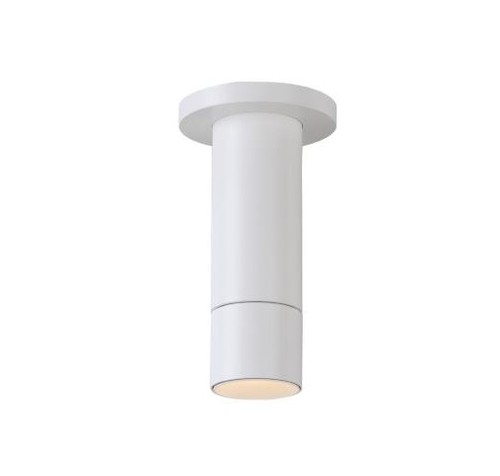 צלינדר מתכוונן לבן LED