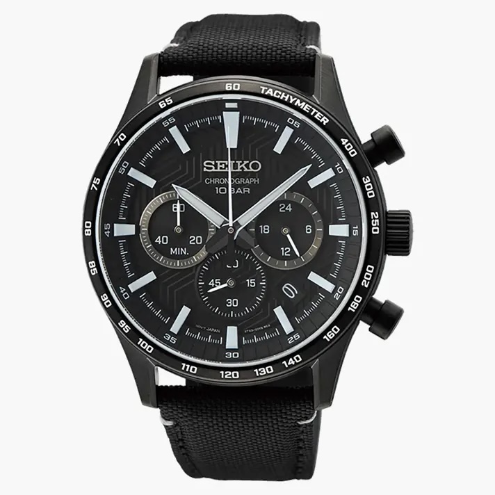 שעון SEIKO כרונוגרף לגבר 43 ממ