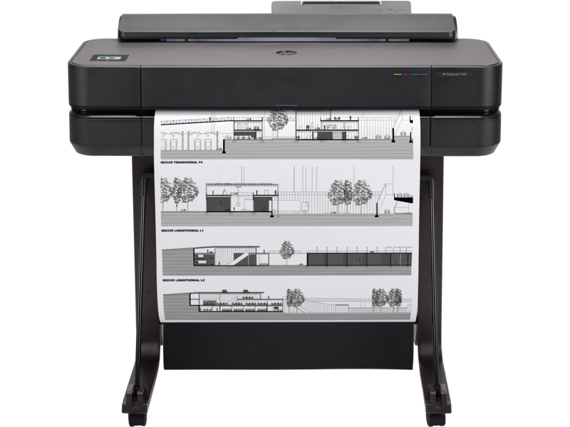 פלוטר HP DesignJet T650 24-in