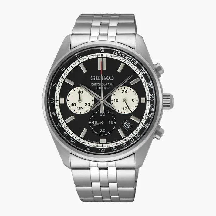 שעון SEIKO כרונוגרף לגבר 41 ממ
