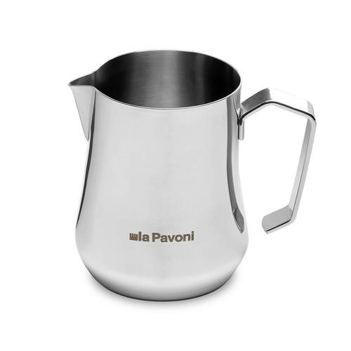 La Pavoni lattiera 350ml steel con logo
