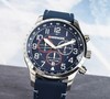 Attitude Chrono שעון יוקרה לגברים SWISS WENGER BLUE DAIL