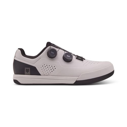 נעלי רכיבה פוקס לקליטים לבן וינטג' - FOX UNION BOA CLIPLESS SHOE V24 