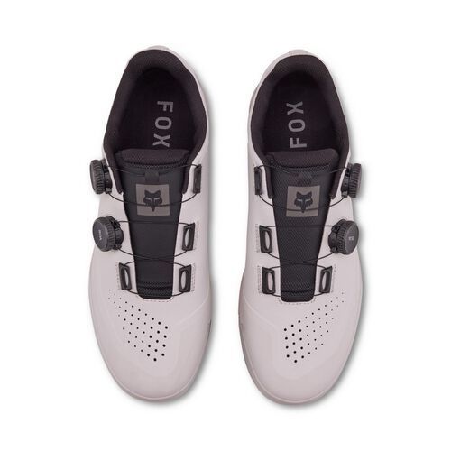 נעלי רכיבה פוקס לקליטים לבן וינטג' - FOX UNION BOA CLIPLESS SHOE V24 
