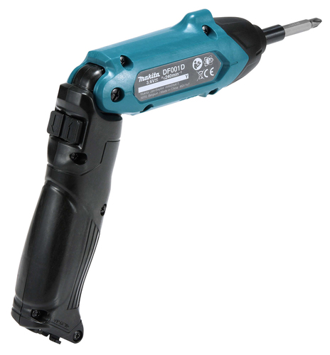מברגה מתקפלת (מלפפון) נטענת עם אביזרים - MAKITA DF001DW 4N/m 3.6V