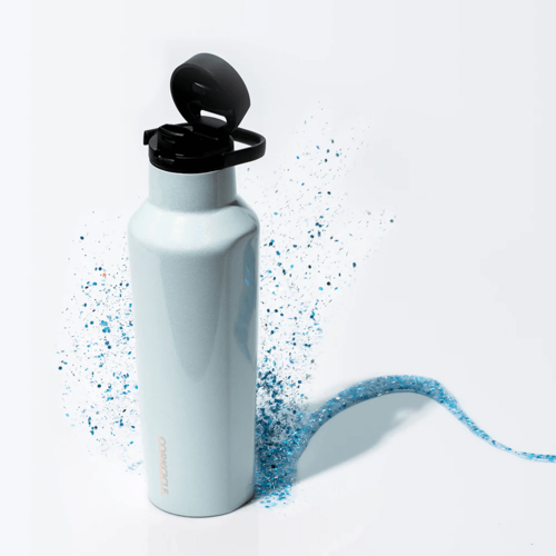 בקבוק 570ML CANTEEN תכלת נוצץ - פיית ספורט