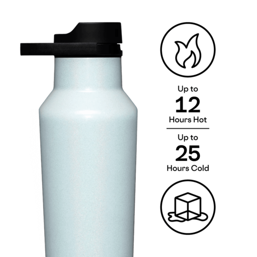 בקבוק 570ML CANTEEN תכלת נוצץ - פיית ספורט
