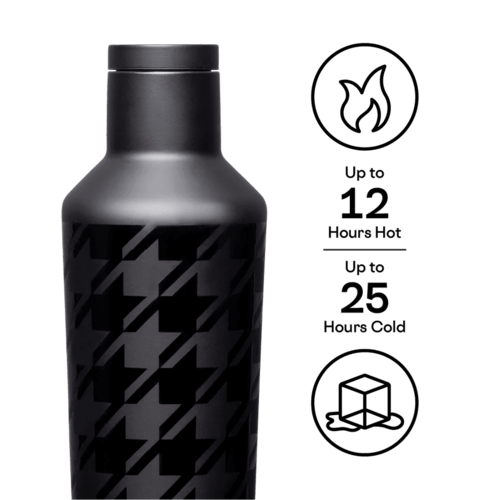 בקבוק 475ML CANTEEN שחור טקסטורה