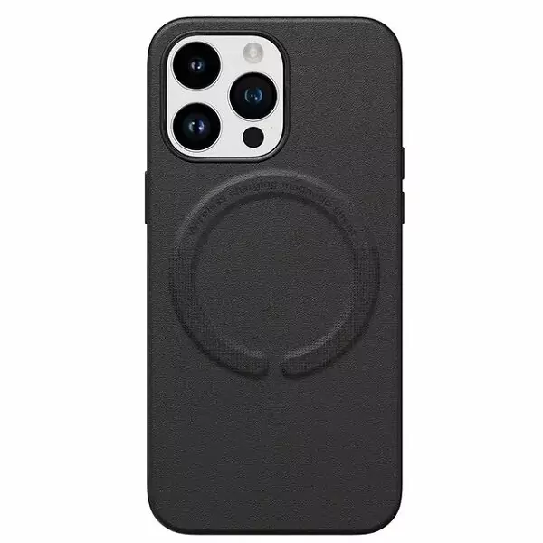 כיסוי לאייפון 15 פרו מקס קטיפה דמוי עור תומך MagSafe Iphone 15 Pro Max 