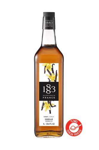 סירופ לקפה רוטן 1883 בטעם וניל 1 ל'