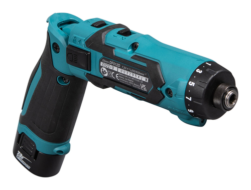 מברגה מתקפלת (מלפפון ) נטענת - MAKITA DF012DSE 5.6N/m 7.2V