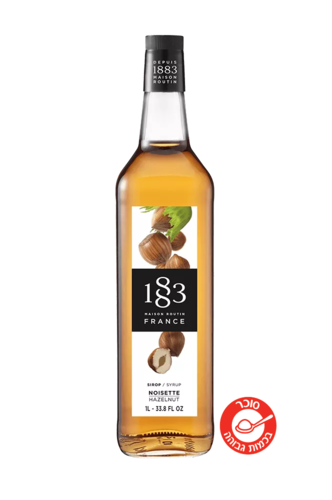 סירופ לקפה רוטן 1883 בטעם אגוז לוז 1 ל'