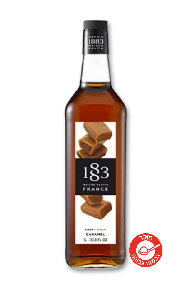 סירופ לקפה רוטן 1883 בטעם קרמל 1 ל