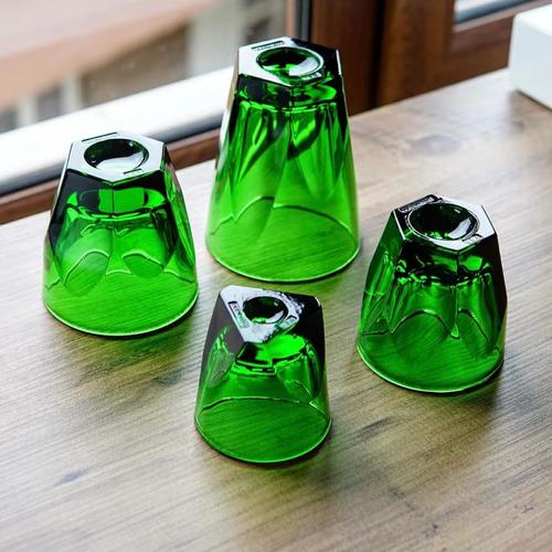 ספל לאטה נוט-ניוטרל notNeutral Vero Latte Glass ירוק בקבוק