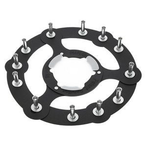 אפקט לתופים - טבעת "O" למצילות והיי הט RR עם 9 ניטים Ring-O Rivets מבית ORUGA