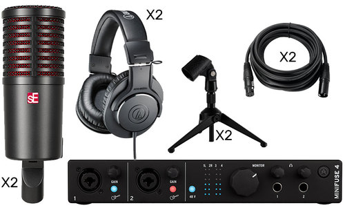 חבילת Podcast Pro Twin M07