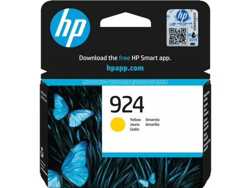 דיו צהוב מקורי HP 924 4K0U5NE (הספק 400 דף)