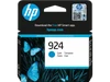 דיו כחול מקורי HP 924 4K0U3NE (הספק 400 דף)