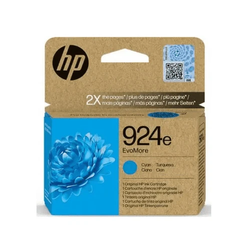 דיו כחול מקורי HP 924e 4K0U7NE (הספק 800 דף)