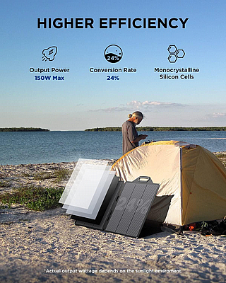  פאנל סולארי 150W ETFE Mono solar panel B752